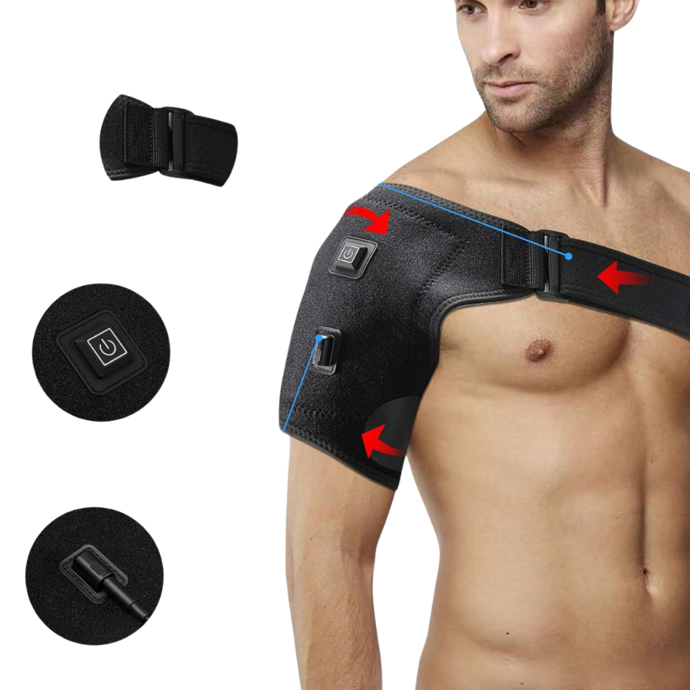 Almohadilla térmica para el hombro