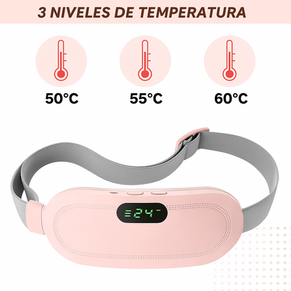 Cinturón Térmico Masajes - Dolor Menstrual